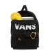 PLECAK VANS BLACK WHITE